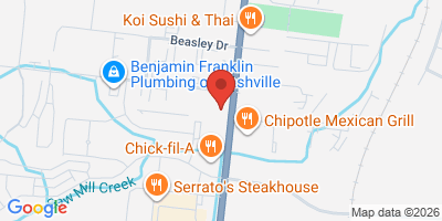 Map showing location of Corner Pub