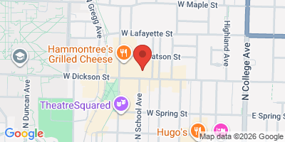 Map showing location of Smoke & Barrel
