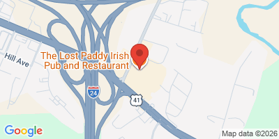 Map showing location of The Lost Paddy Irish Pub and Restaurant