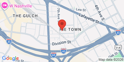 Map showing location of Fogg Street Lawn Club