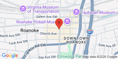 Map showing location of Flanary's Pub