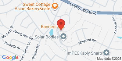 Map showing location of Banners