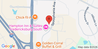 Map showing location of Legends Grille