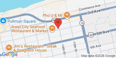 Map showing location of Bar None Sports Tavern & Grill