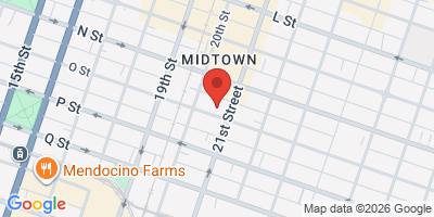 Map showing location of Henry's Lounge