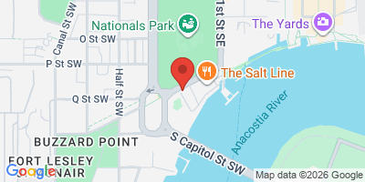 Map showing location of Suzie Q's