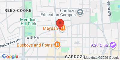 Map showing location of Franklin Hall