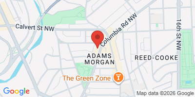 Map showing location of Easy Tiger Tavern
