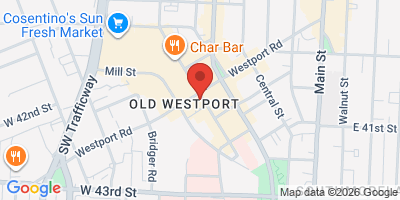 Map showing location of McFadden's Sports Saloon