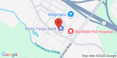 Map showing location of Frank & Teressa's Anchor Bar