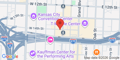 Map showing location of Johnny's Power & Light
