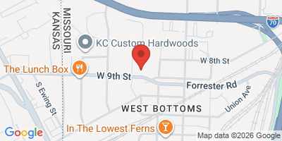 Map showing location of Incline on 9th