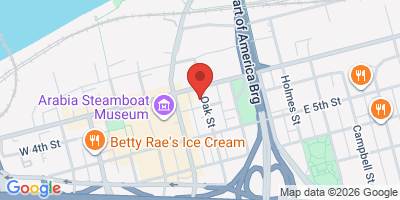 Map showing location of Strange Days Brewing Co.