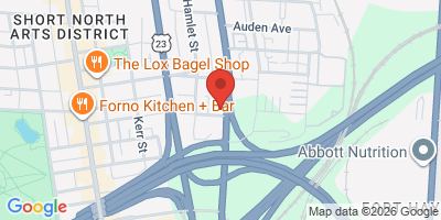 Map showing location of City Tavern