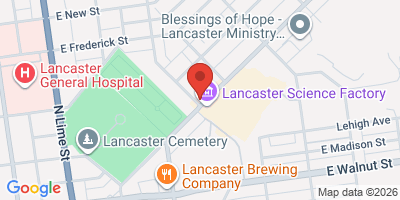 Map showing location of Quips Pub