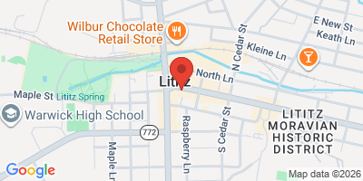 Map showing location of Bulls Head Public House