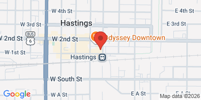 Map showing location of First Street Brewing Company