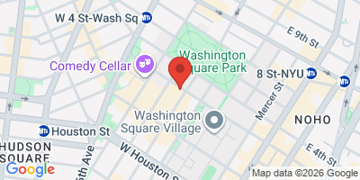 Map showing location of Amity Hall