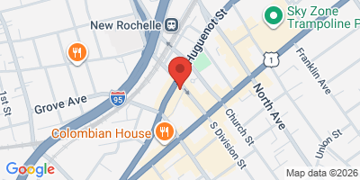 Map showing location of 18th Ward Brewery