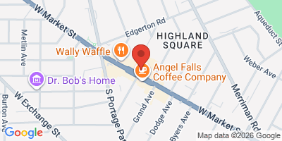 Map showing location of Ray's Pub