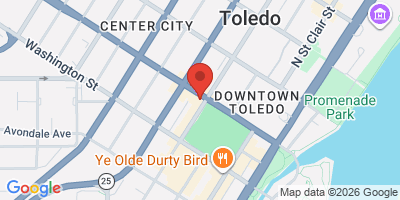Map showing location of The Blarney Irish Pub