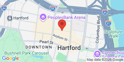 Map showing location of Vaughan's Public House