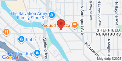 Map showing location of The Albion Manor