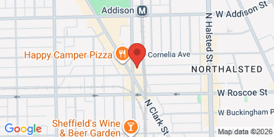 Map showing location of Graystone Tavern