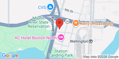 Map showing location of LongCross Bar and Kitchen