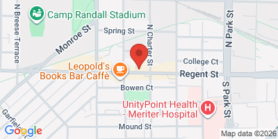 Map showing location of The Red Zone