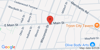 Map showing location of Kerny's Pub