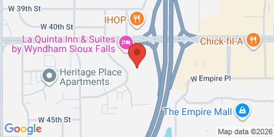 Map showing location of The Gateway Lounge