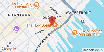 Map showing location of Gritty McDuff's Brew Pub
