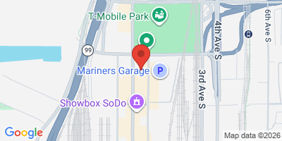 Map showing location of The Press Box