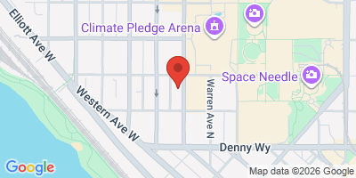 Map showing location of Uptown Hophouse