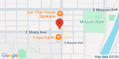 Map showing location of Logan Tavern