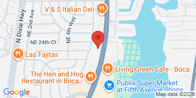 Map showing location of Lion & Eagle English Pub