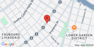 Map showing location of Avenue Pub