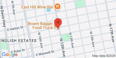 Map showing location of Alga Beer Company