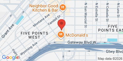 Map showing location of The District Pub & Kitchen (West Location)