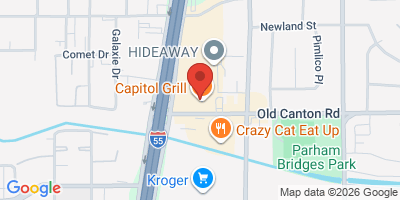 Map showing location of Capital Grill