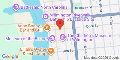 Map showing location of Duck & Dive