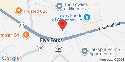 Map showing location of Bullwinkle's Tavern