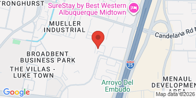 Map showing location of The Craftroom