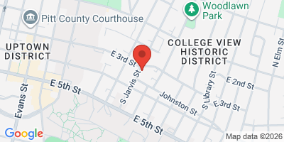 Map showing location of Christys Euro Pub