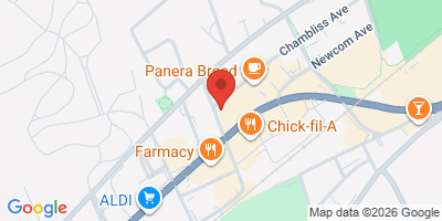 Map showing location of Union Place Bar & Grill
