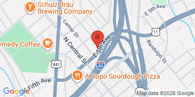 Map showing location of Xül Beer Co.