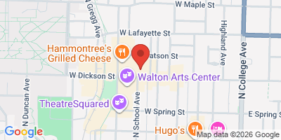 Map showing location of Smoke & Barrel