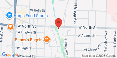 Map showing location of Columbus House Brewery