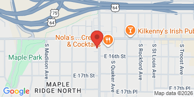 Map showing location of Empire Bar